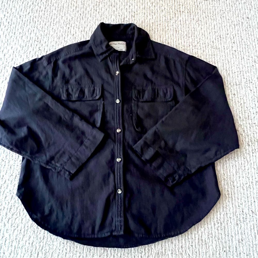 Free People We The Free Linen Button Down